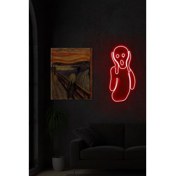 Lampa Neon Scream - Rosu