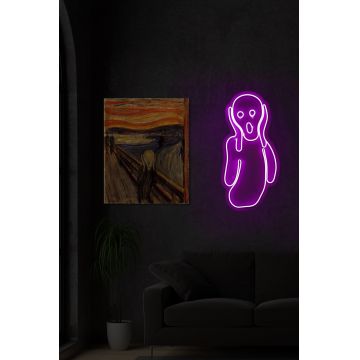 Lampa Neon Scream - Roz