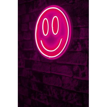 Lampa Neon Smiley - Roz
