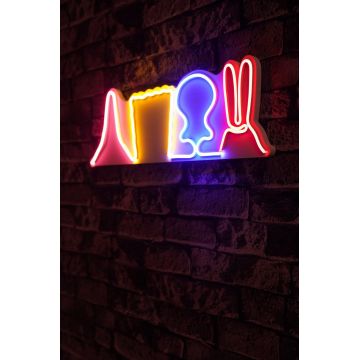 Lampa Neon Sponge Team, Multicolor - Multicolor