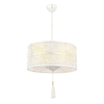 Lustra Aksu Chandelier, Alb - Alb