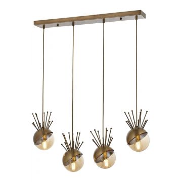 Lustra Asrie Chandelier, Antic - Auriu