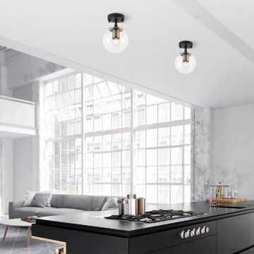 Lustra Atmacak Chandelier, Negru - Negru