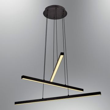 Lustra Flaminate, Negru - Negru