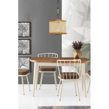 Lustra Grillse, Rattan - Multicolor