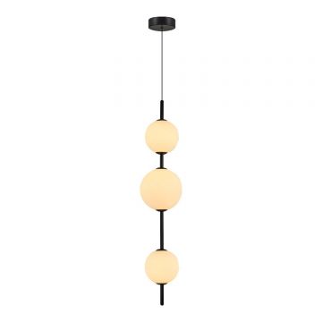 Lustra Krakow 8 Chandelier, Negru - Negru
