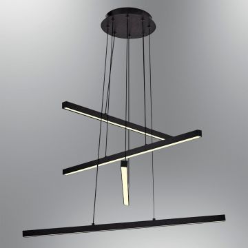 Lustra L1244 Chandelier, Negru - Negru
