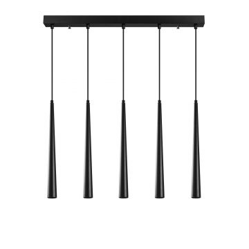 Lustra Lampium 02, Negru - Negru