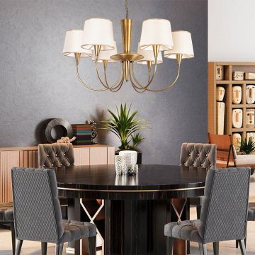 Lustra Pardo Chandelier, Antic - Auriu