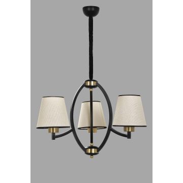 Lustra Paulkos Chandelier, Bej - Bej