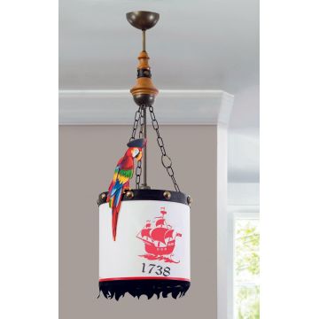 Lustra Pirate Chandelier, Multicolor - Multicolor
