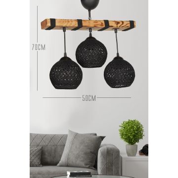 Lustra SP017 Chandelier - Negru