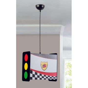 Lustra Traffic Chandelier, Multicolor - Multicolor