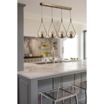 Lustra Twire 1, Cupru - Multicolor