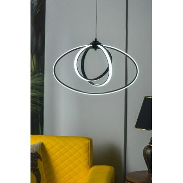 Lustra YL052 Chandelier, Negru - Negru