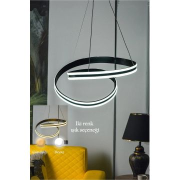 Lustra YL056 Chandelier, Negru - Negru