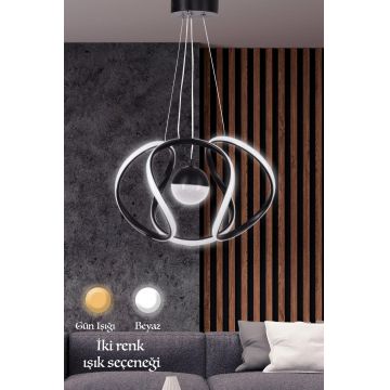 Lustra YL113 Chandelier, Negru - Negru