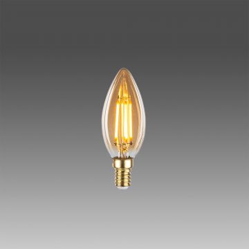Bec LED OP - 020, Warm yellow, 4x4x10 cm - Galben