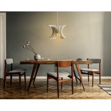 Lustră 148-T, Alb, Ø20x60 cm - Alb