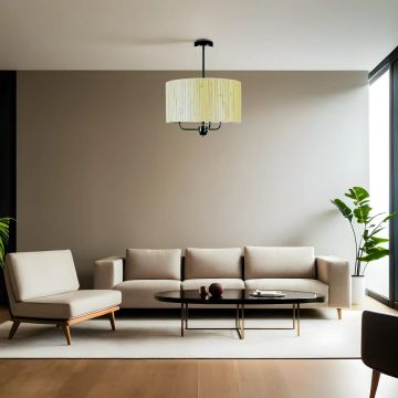 Lustră 8859-2, Stejar - Verde, Ø45x70 cm - Stejar - Verde