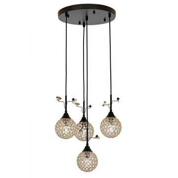 Lustra AV-1881 Chandelier, Galben - Galben