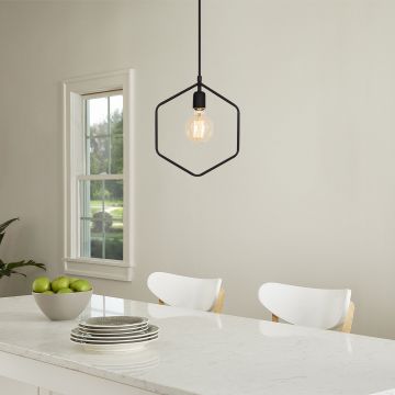 Lustră Geonni - MR-647, Negru, Ø10x123 cm - Negru