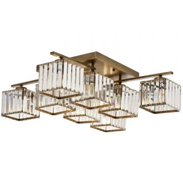 Lustra Hunt Chandelier 1795-8, Vintage - Auriu