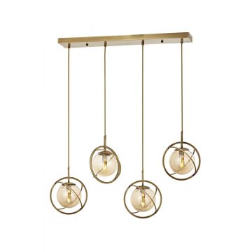 Lustra Hunt Chandelier 1850-4 - Auriu
