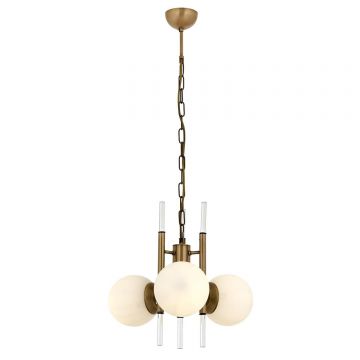 Lustra Hunt Chandelier 1893-3, Vintage - Auriu