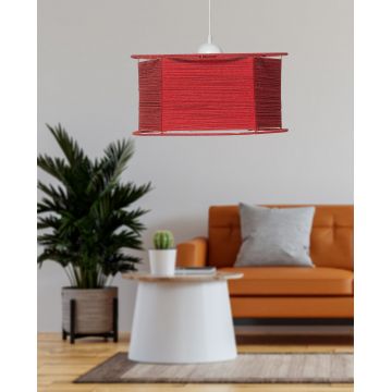 Lustră Penta Big, Roșu, Ø40x65 cm - Roșu