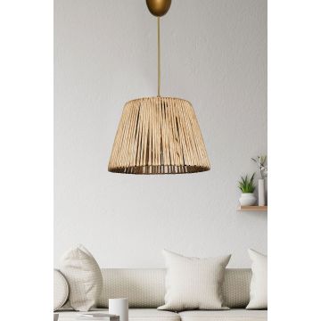 Lustră SP146, Natur, Ø30x70 cm - Natural