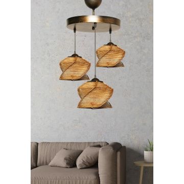 Lustră SP176, Antiquation, Ø35x85 cm - Bronz