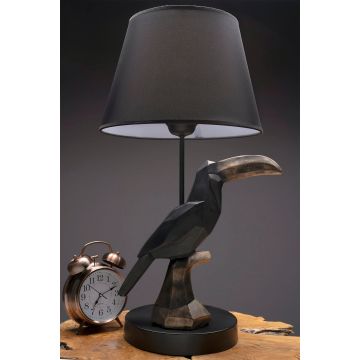 Veioză HM181, Negru, Ø30x65 cm - Negru