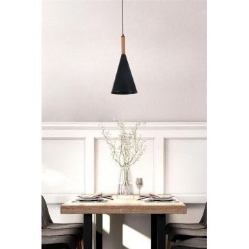 Lustră 8800-1, Negru, Ø20x70 cm - Negru
