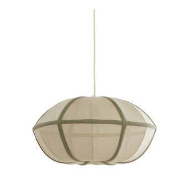 Lustră crem cu abajur textil Mirelys – Light & Living