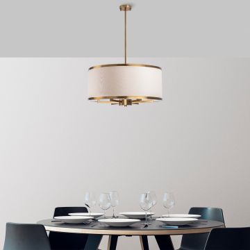Lustră Way - 11655, Vintage, Ø60x30 cm - Bronz