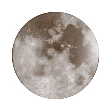 Plafonieră pentru copii gri LED ø 37 cm Moonika – Trio