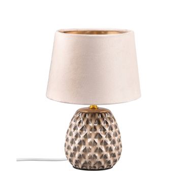 Veioză bej (înălțime 27 cm) Ariana – Trio