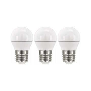 Becuri LED E27, 3 buc. cu lumină neutră 5 W – EMOS