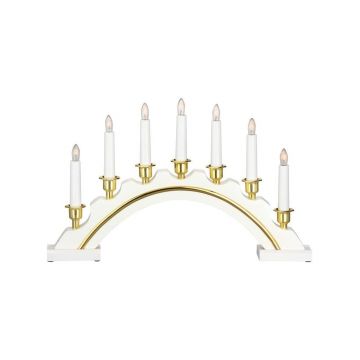 Decorațiune luminoasă de Crăciun albă/aurie Celine – Markslöjd