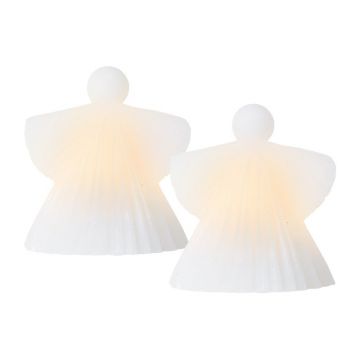 Decorațiuni luminoase albe 2 buc. ø 9 cm Asta – Sirius