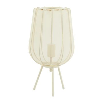 Veioză crem (înălțime 45 cm) Plumeria – Light & Living