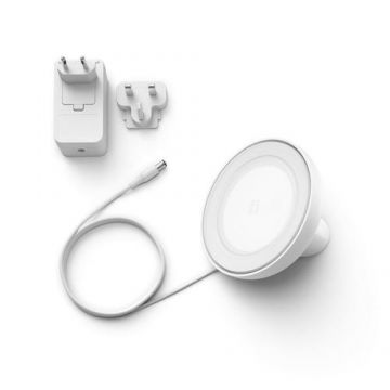 Lampa de masa Philips Hue Bloom, 7.1W, IP20, cu ambianta alba si color, temperatura lumina reglabila 2000-6500K, 500 lumeni, durata de viata 25.000 de ore, material metal/plastic, controlul aplicatiei prin Bluetooth