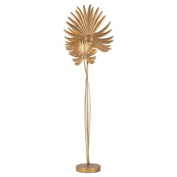 Lampadar, Exotic, Mauro Ferretti, 1 x E27, 40W, 54 x 27 x 166 cm, fier, auriu