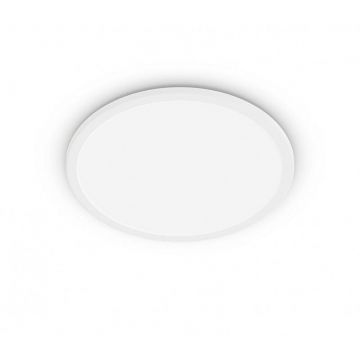 Philips Plafoniera LED Philips Superslim CL550, intensitate luminoasa reglabila, 15W, 1500 lm, lumina neutra (4000K), IP44, 25cm, Alb
