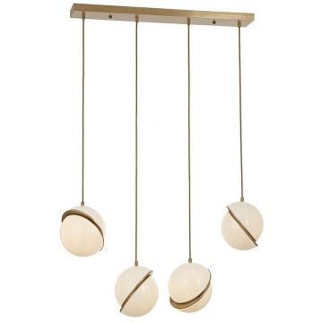 Lustra, Aurora, 301AUR1293, Metal, Alb / Vintage