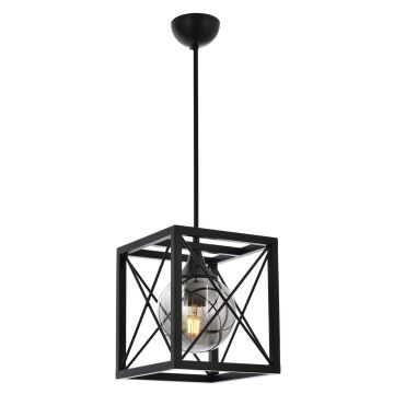 Lustra, Avonni, 683AVN1412, Metal, Negru
