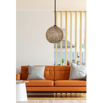 Lustra, Opviq, 390FLH1574, Negru/Maro