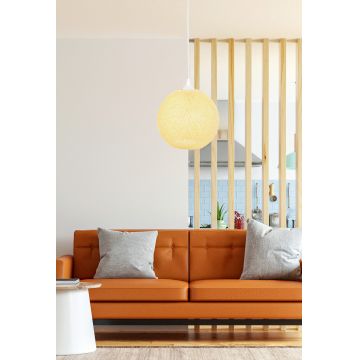 Lustra, Opviq, 390FLH1577, Galben/Alb