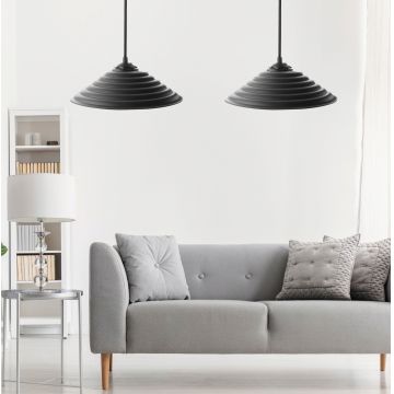 Lustra, Opviq, 390FLH1580, Negru